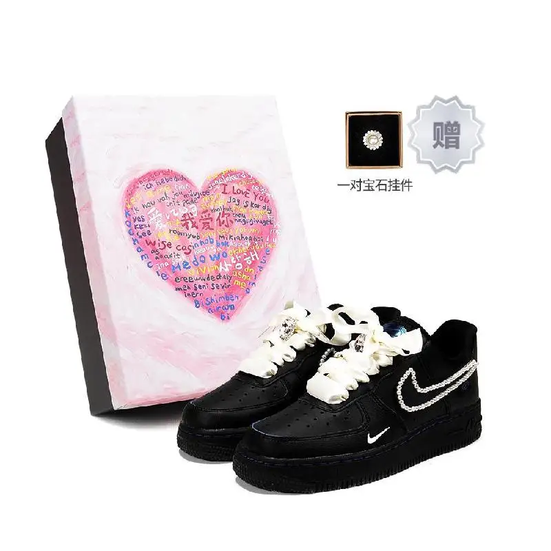 【Customize】Nike Air Force 1 Skateboarding Shoes Women's Sneakers shoes FB1840-001