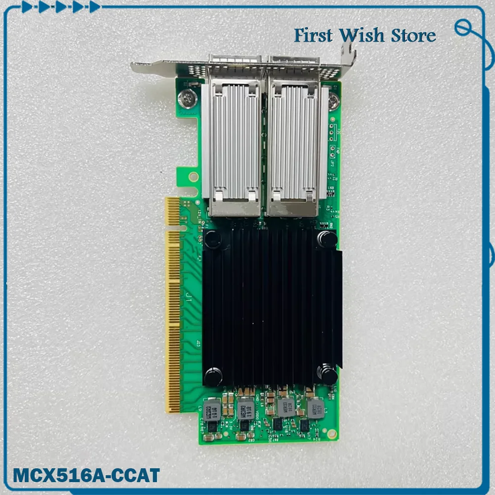 MCX516A-CCAT ConnectX-5 100Gb 듀얼 포트 기가비트 광 네트워크..