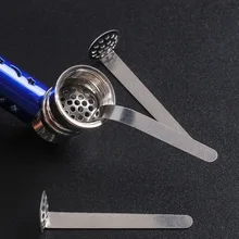 

2022 Pipe Combustion Net With Metal Pipe Filter Mesh Smoking Accessories Tobacco Smoking Pipe Metal Filter Screen Grinder Weed