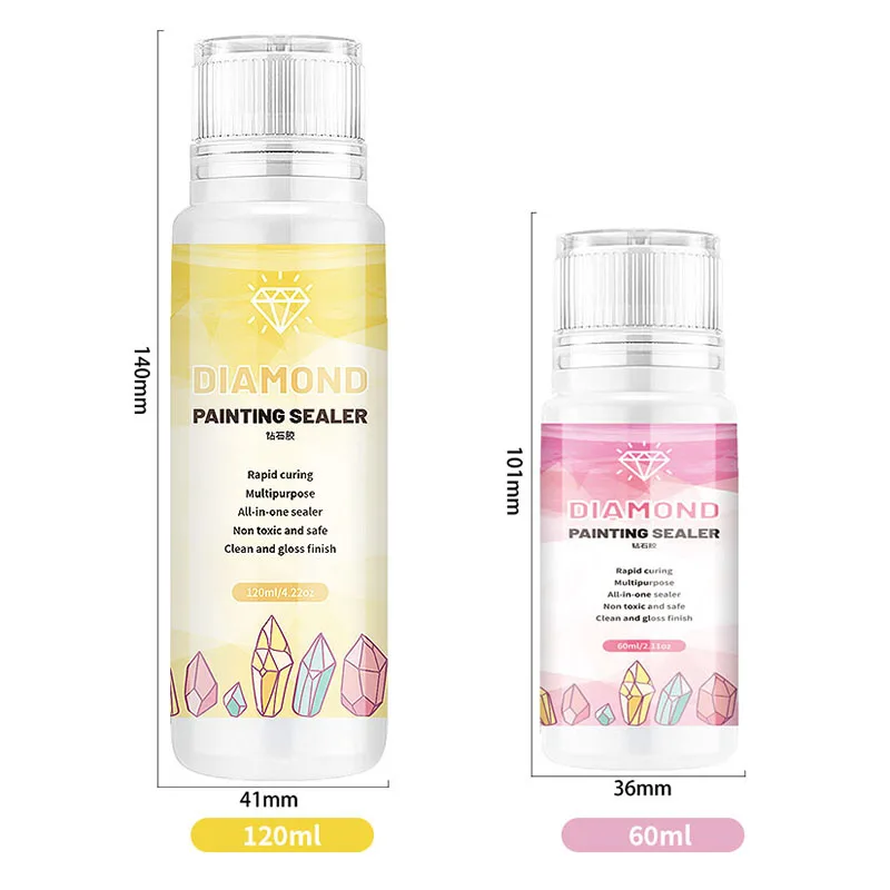 Diamond Painting Sealer Glue Multipurpose Hold Shine Effect