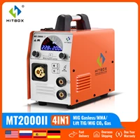 HITBOX MIG Welding Machine MT2000II MIG Gasless  CO2 Gas Shielded 4 in 1  Welding Machine Single Voltage 220V～240V MMA Lift TIG 1