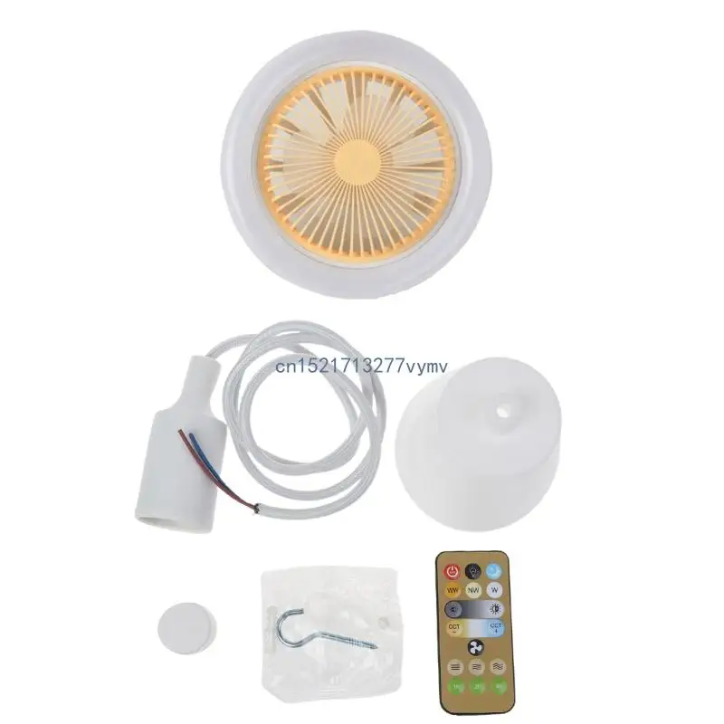 

E27 Ceiling Fan Light With Timer Remote For Bedroom,Living Room,Dining Room