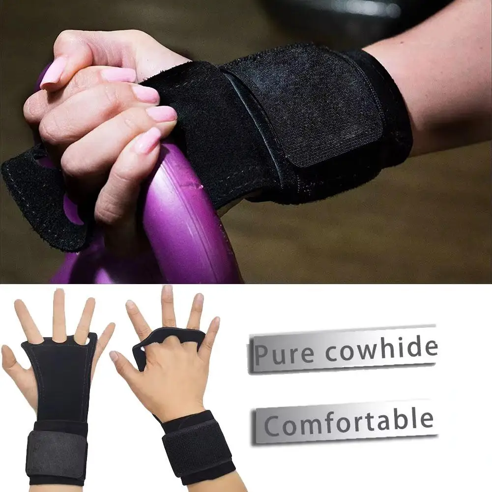 

1 пара, перчатки для тяжелой атлетики, подтягивающие вспомогательные ремни, противоскользящая защита, удобная поддержка, оборудование для тренировок в тренажерном зале, ладони W N4C7