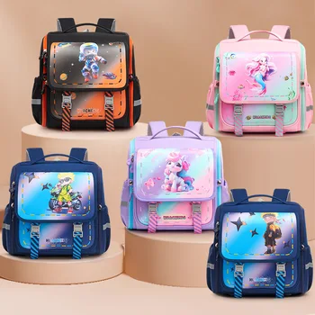 waterproof chidren School Bags boys Girls primary school Backpack Orthopedic schoolbag Backpack kids book bag mochila infantil 1