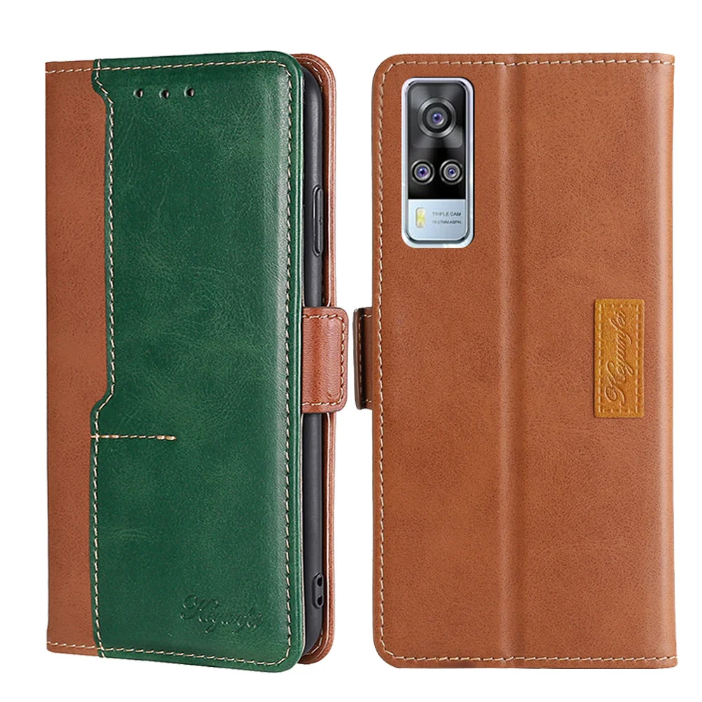 Flip Cover For Vivo Y31 Case Graffiti Phone Protective Shell Funda Case