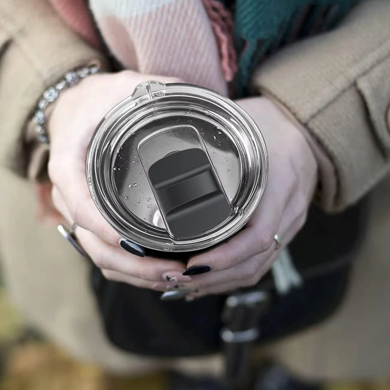 20oz Tumbler Lids-Durable, Leak-proof, Safe for Rambler & Ozark Trail Cups