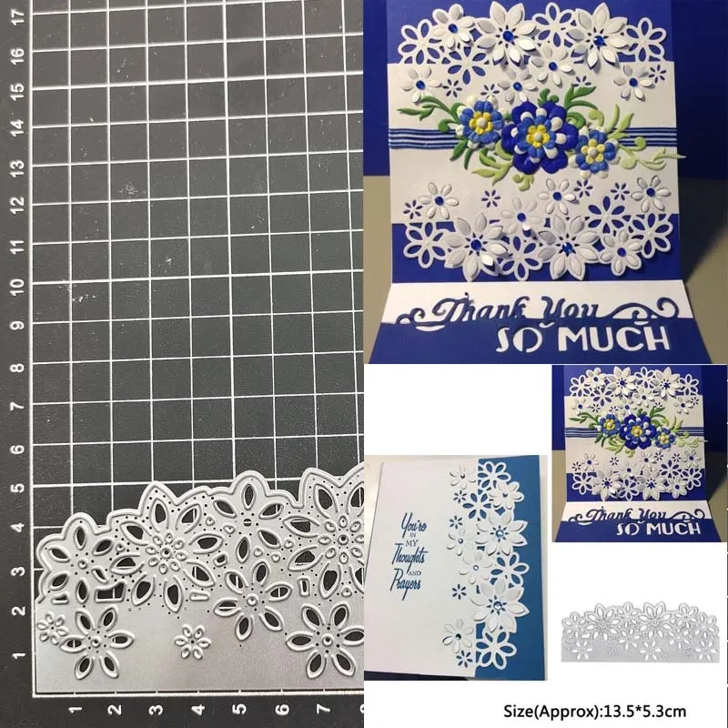 

Envelope Lace Metal Cutting Dies Stencil Scrapbook Diy Album Stamp Paper Card Embossing Decor Craft Knife Mould