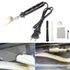 50W Plastic Welding Machine Kit Automotive Bumper Crack Repair Gun with Iron Hot Stapler Welding Soldering Iron Garage Tool 4