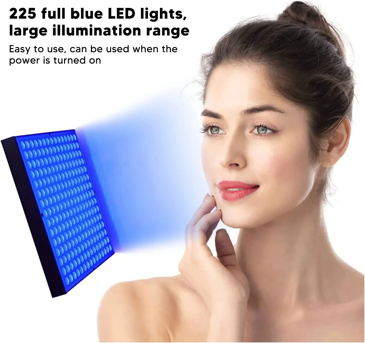 FDA LED  ´ Ʈ г  ܼ,  460nm, 15W ܼ ,  Ǻ,  ũ