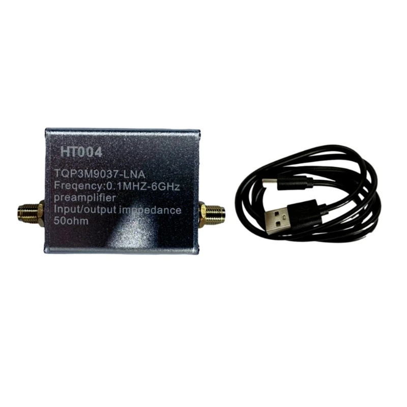 

100K-6Ghz RF Wideband Amplifier Gains 20dB Low Noise Amplifier Board