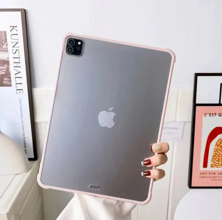 thumbnail image 1 of Funda transparente para tableta Apple iPad Pro12.9, 2018, 2020, 2021, 2022, A2437, A2766, A2764, A2436, PC + TPU, a prueba de golpes, 1 of 4