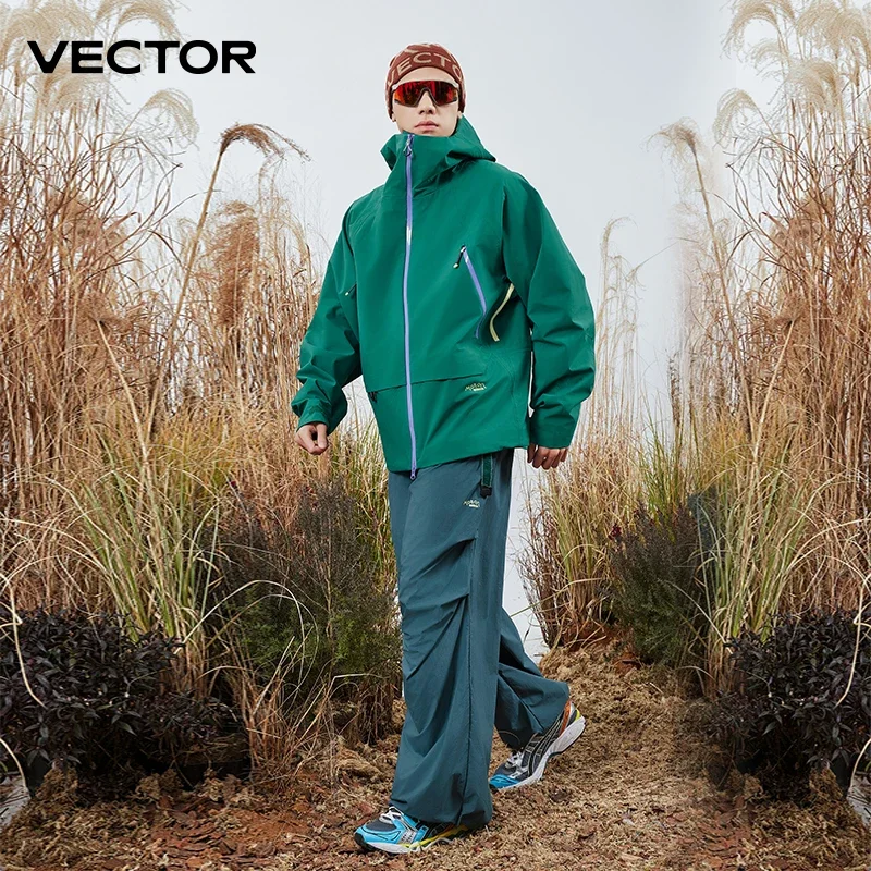 3L Hardshell Windbreaker Suit Spring Autumn Casual Jacket Men Women Outdoor Waterproof Windproof Hooded Windbreaker Coats