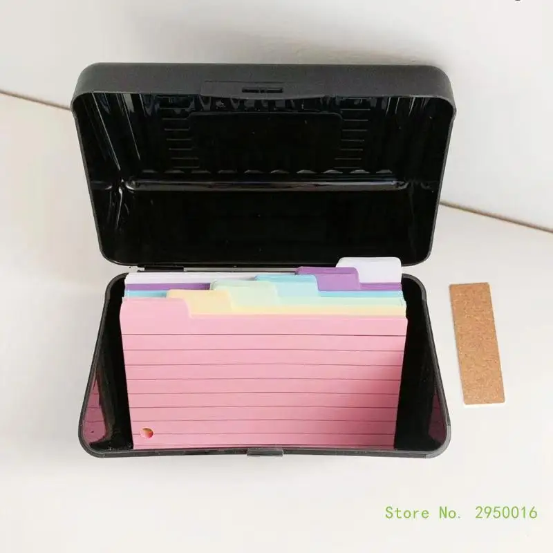 Divisor do Cartão do Índice da Tabela Notecard Governou com Aba para Fazer a Lista Colorido 3x5 150 200 Folhas - Imagem 4