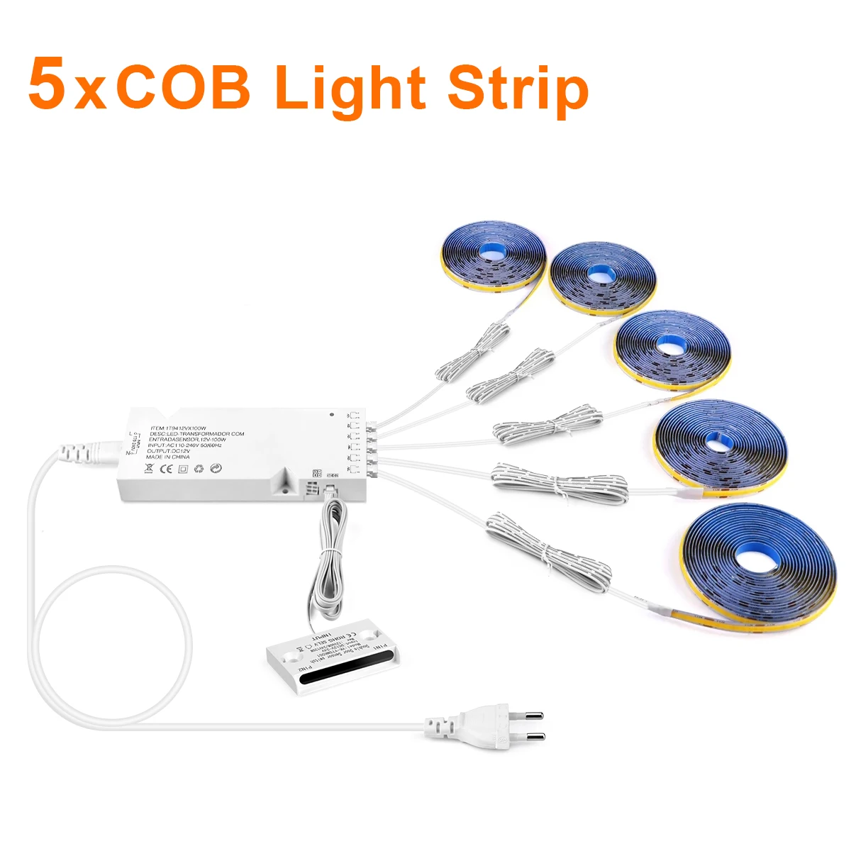 ตัวเลือกสินค้า LED แถบแสงอัจฉริยะ ควบคุมด้วยเซ็นเซอร์ประตู