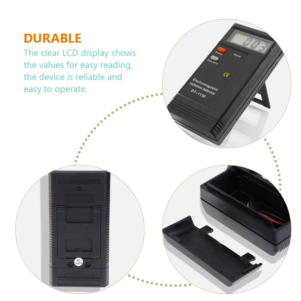 방사선 디지털 방사선 측정기 휴대용 간편 작동 가정용 전자제품 EMF 측정기