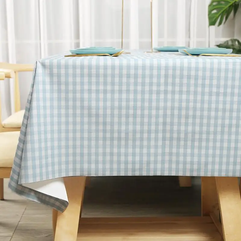 

solid color tablecloth washless rectangular air table cloth 2023 new dormitory table mat