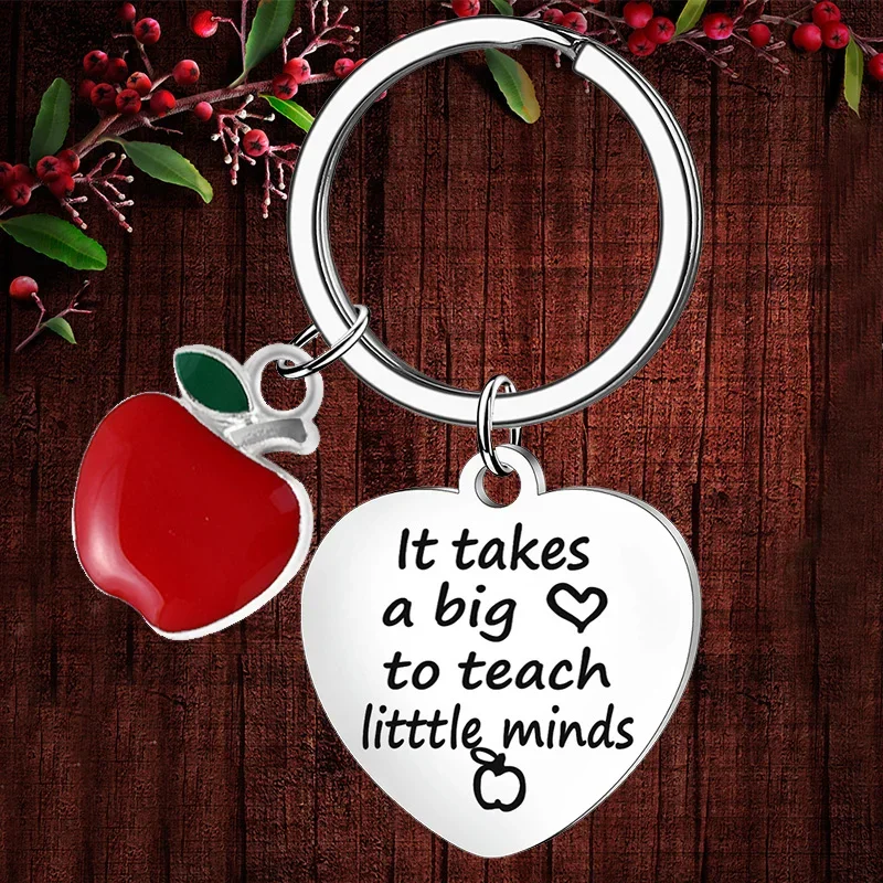 

Charm Teachers ' Day gift Keychain Teacher Key chain Teacher Graduation Gifts Keyring Holder Thank You Gifts