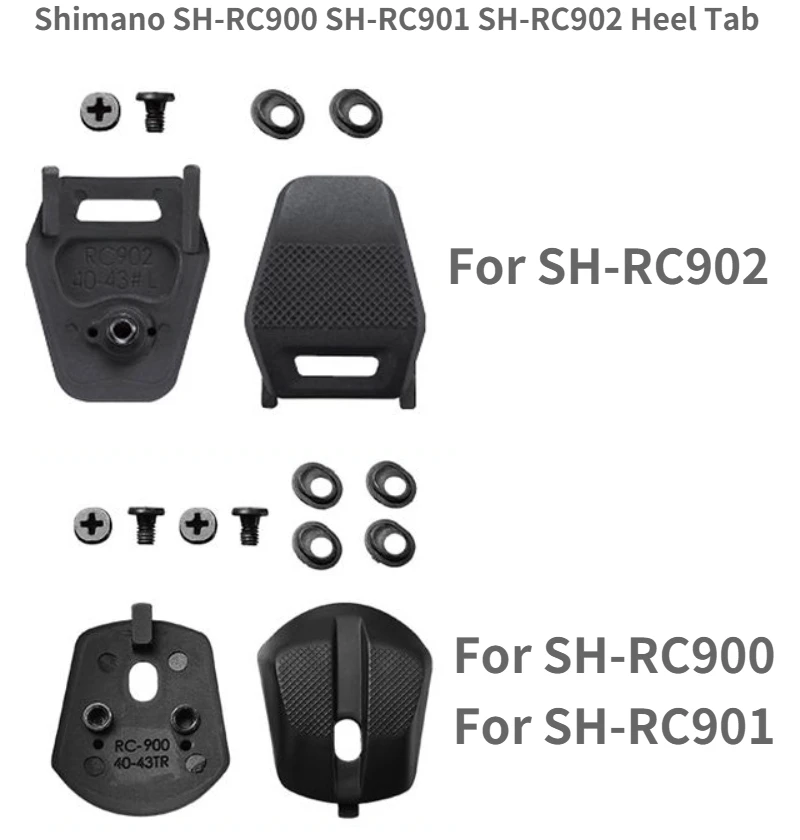 Cycling Shoes SHIMANO SH-RC900 SH-RC901 SH-RC901T SH-RC902 SH-RC902T Heel Tab