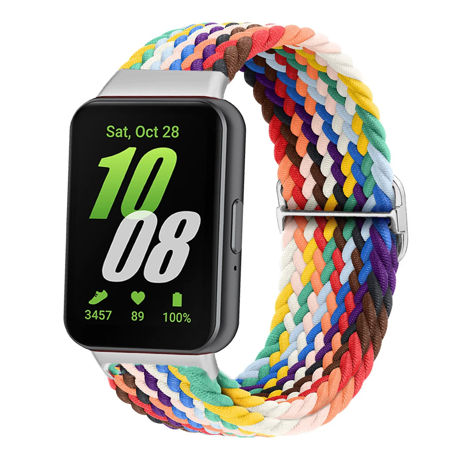 Braided Solo Loop Adjustable Sport Nylon Strap