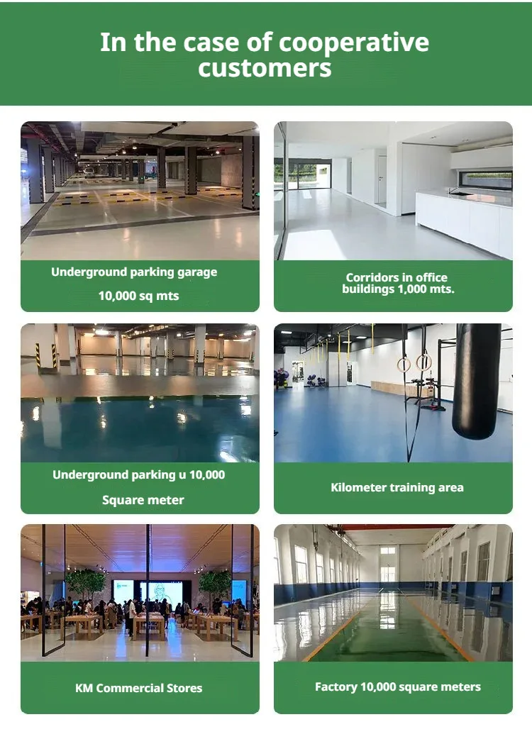 Water-based epoxy floor paint floor paint pressure-resistant water-based outdoor anti-slip