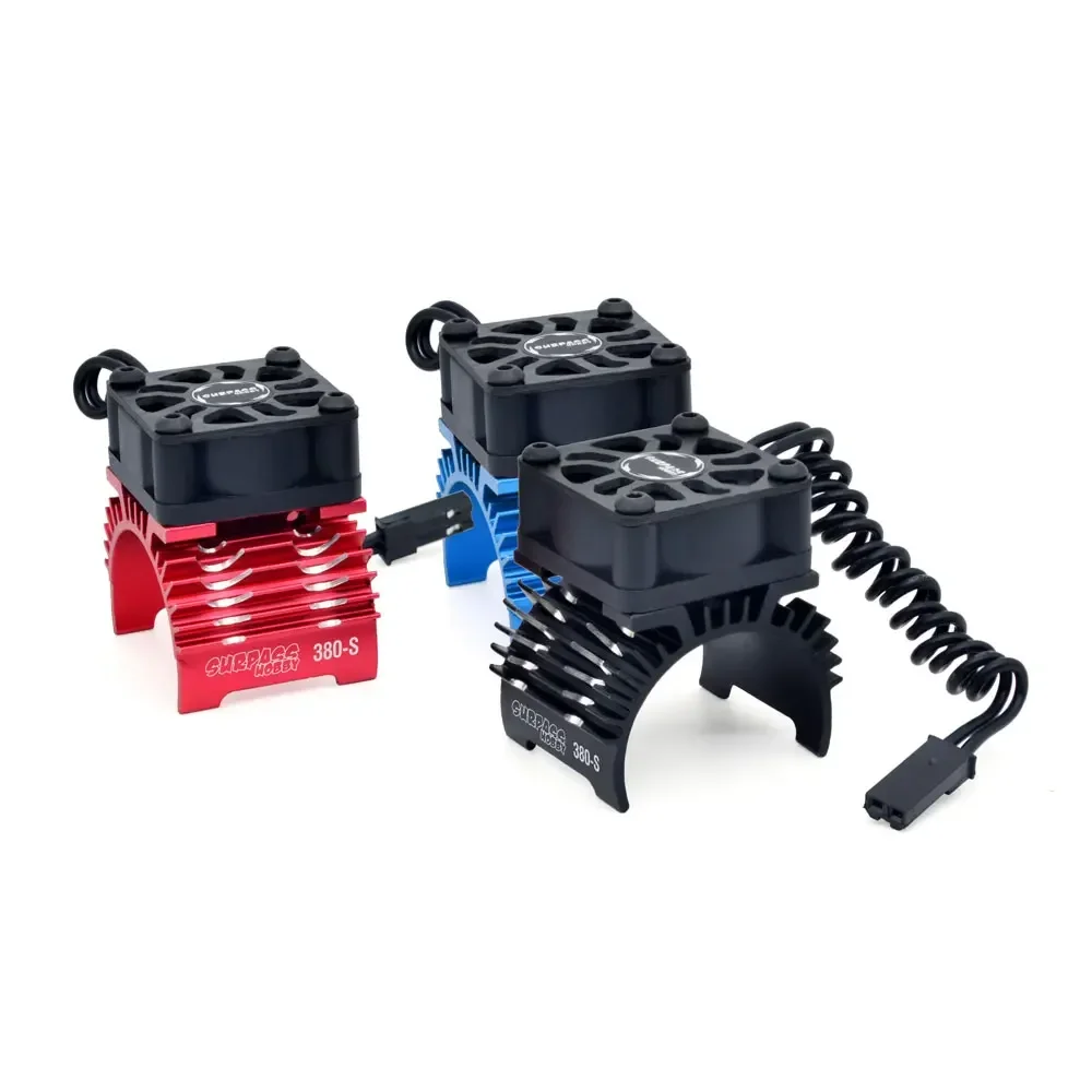 High-Performance Metal Heat Sink with Cooling Fan for RC Car Brushless Motors