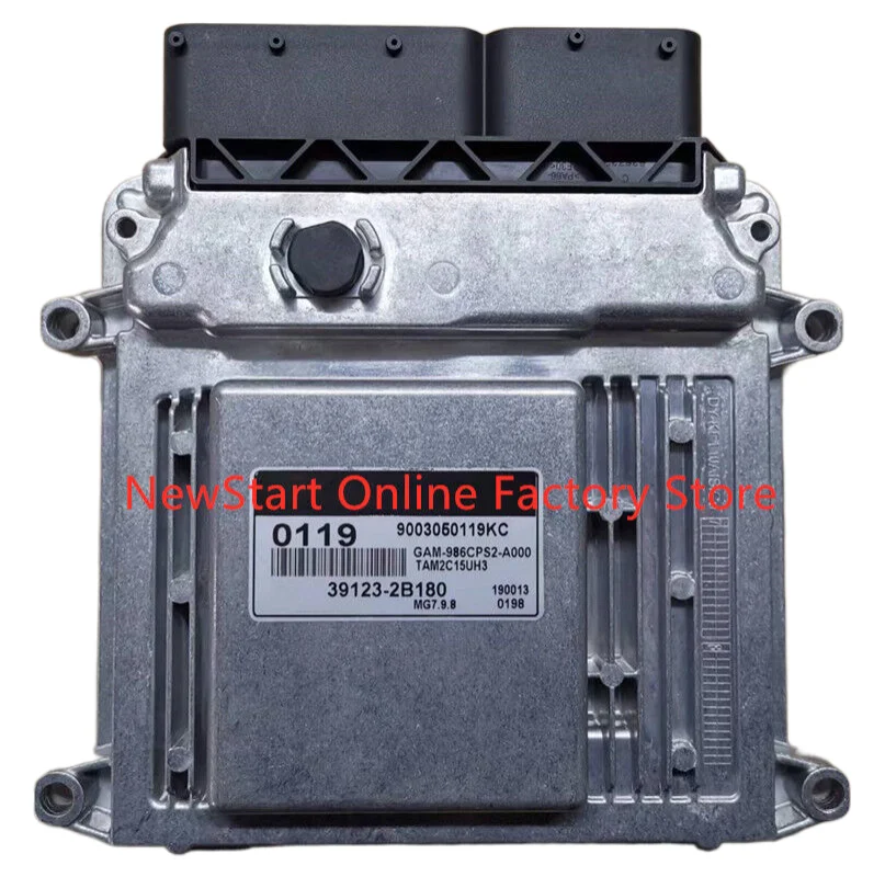 39123-2B180 New ECU Original Car Engine Computer Board Electronic Control Unit 0119 MG7.9.8 Fit for Hyundai