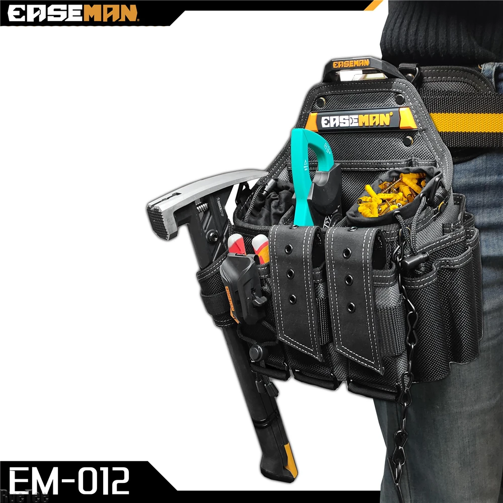 EASEMAN 1800D Heavy Duty Part Tool Bag with Quick Disassembly Function Organizer for Electrician Tool Carpenter 3
