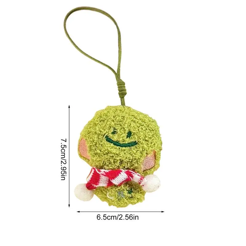 Snake Doll Pendant Snake Year Cute Pendant Plush Animal Backpack Decor Car Home Decor 2025 Keychain Plush Toy Cute Bag Charm For 6