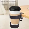 New Plastic Desk Cup Holder Punch-free Anti Spill Cup Storage Rack Portable Removable Table Fixed Storage Rack Table 3