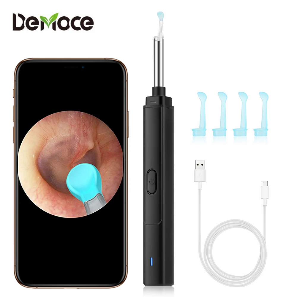Wireless Wifi Ear Otoscope Oto Speculum Ultrathin Ear Scope Camera