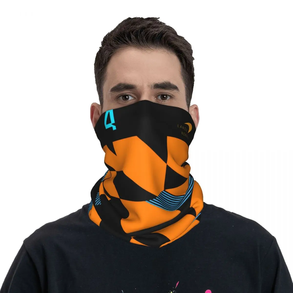 Cycling bandana bandana headscarf cotton bandana bandana neck cover multifunctional bandana motorcycle bandana camouflage bandana Marvelous Lando Norris 4 Bandana Neck Cover Motocross Face Scarf Multi-use Cycling Riding Unisex Adult Windproof
