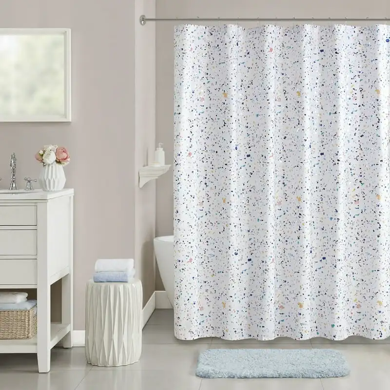 

Shower Curtain, 72x72, Printed Geometric Microfiber, Unlined, Multicolor Lion sunglasses shower curtain Cortina baño Cortinas p