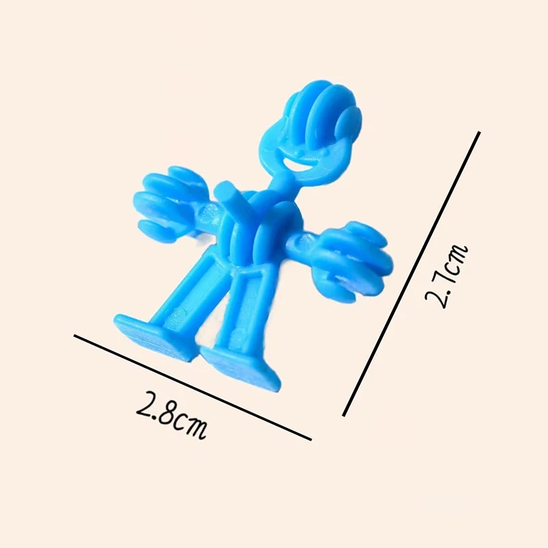50Pcs Cartoon Cute Puzzle DIY Building Blocks Villain Toys Creativity Mini Modelling Doll Exercise Hands Kids Toys Birthday Gift