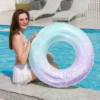 Starry Sky Swimming Ring for adults,Inflatable Pool floats beach toys,Tubes for floating for kids 1