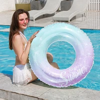 Starry Sky Swimming Ring for adults,Inflatable Pool floats beach toys,Tubes for floating for kids 1