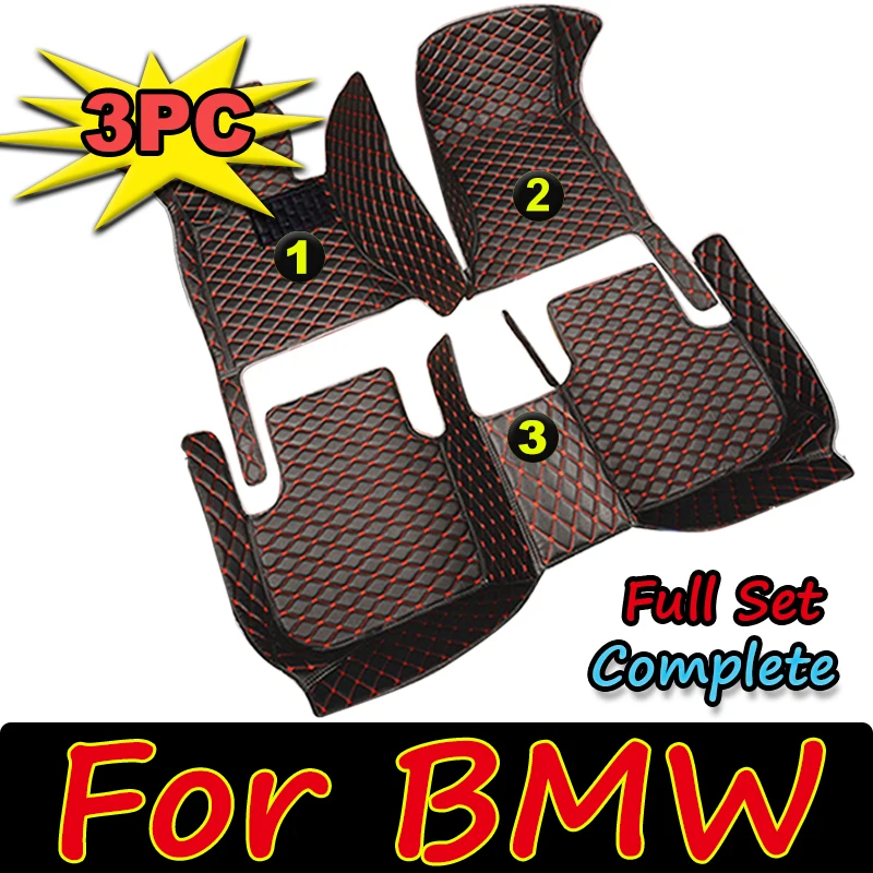 

Artificial Leather Custom Car Floor Mats for BMW X1 E84 F48 X2 F39 X4 F26 G02 2018-2023 Interior Accessories Details