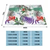 Leopard Print Flannel Throw Blankets Super Soft Warm Plush Fluffy Lightweight Cozy Fuzzy Fleece Blankets for Children Teens 2