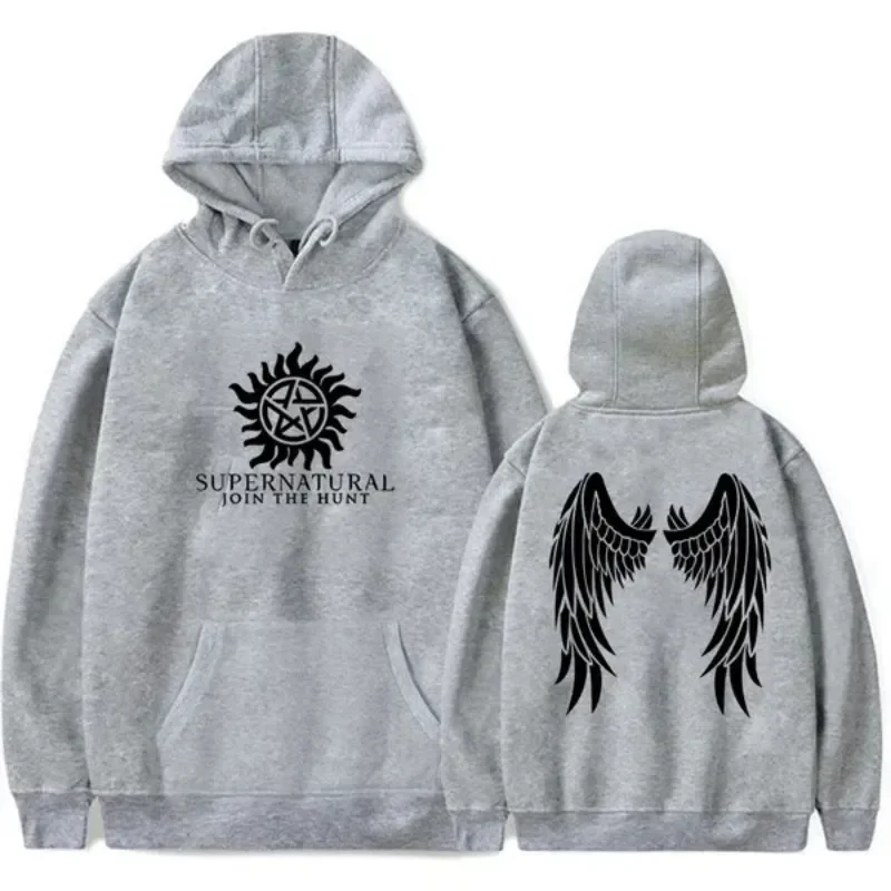 Fashionable men's and women's supernatural hooded sweater pullover loose casual style sportswear street clothing top pullo