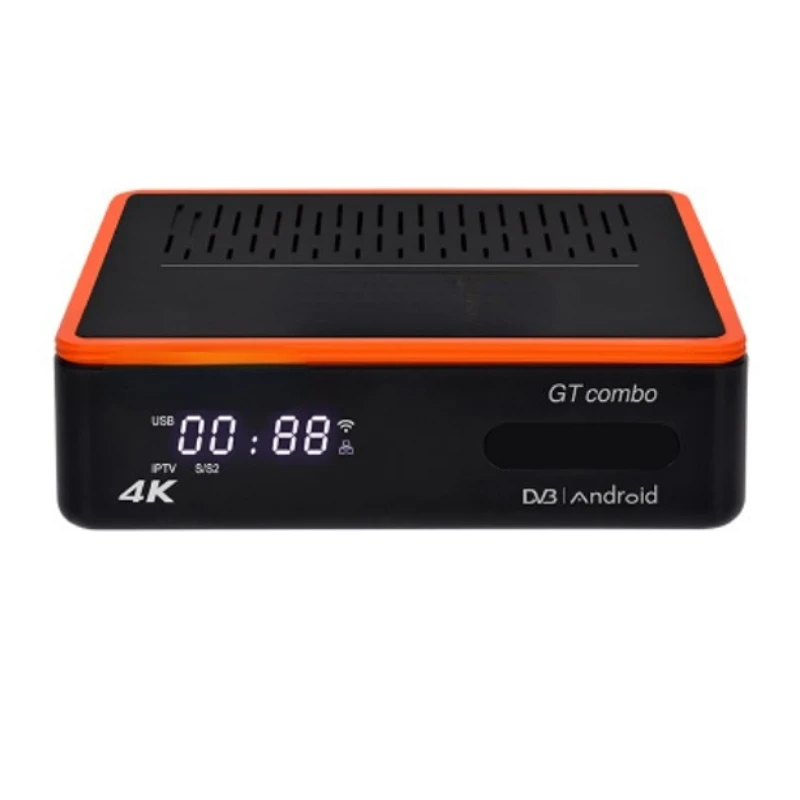 Decoder Ricevitore Tv Satellitare 4K 8K Hd 4:2:2 9.0 + Dvb-S2X/T2/C 2 + 16