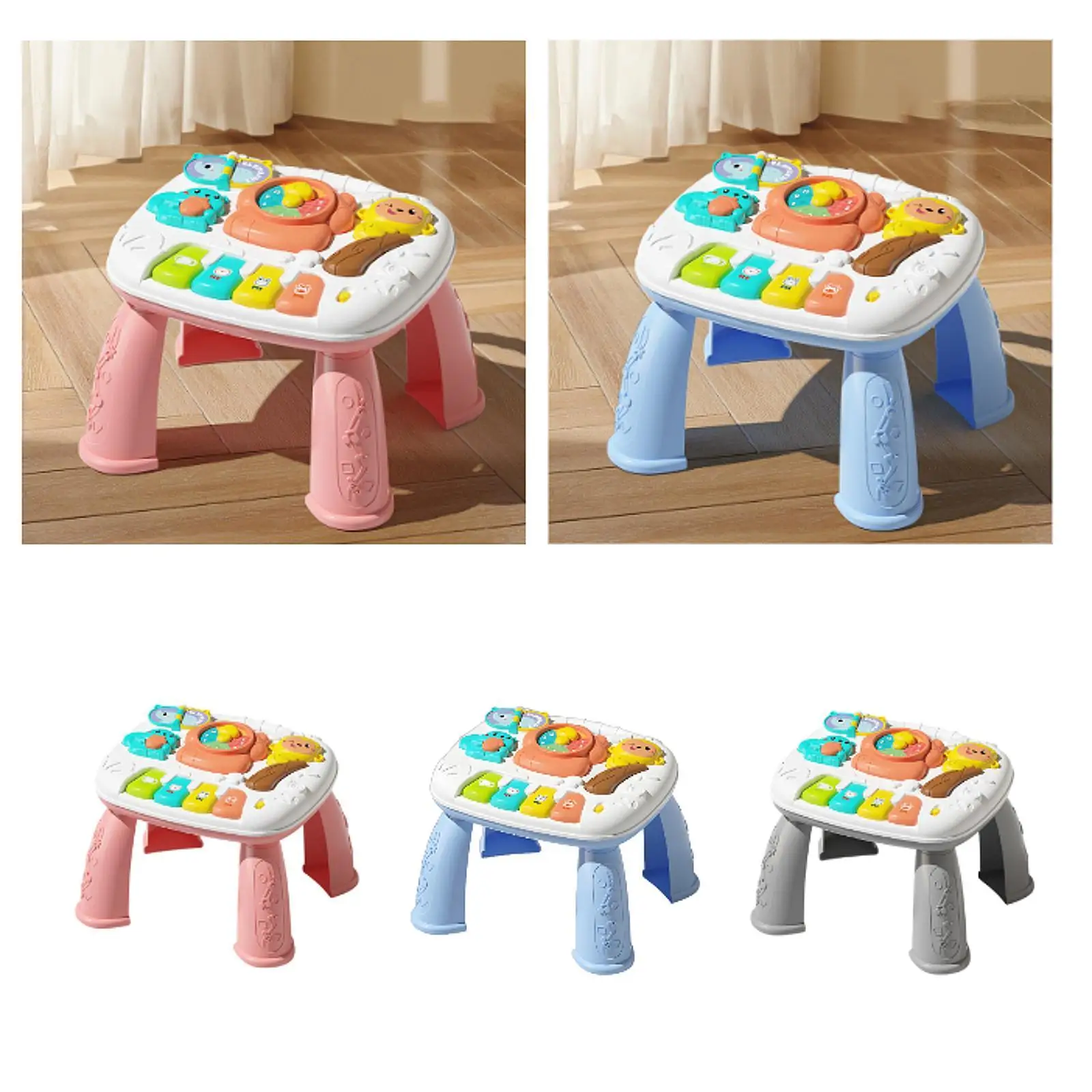Baby Activity Table Learning Toy Preschool Piano Toy for Age 3~6 Boys Kids Baby Activity Table Learning Toy Preschool Piano Toy for Age 3~6 Boys Kids
