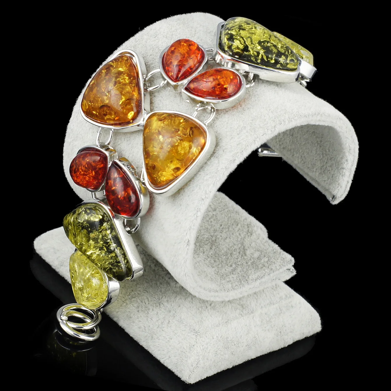 Exquisite Gracious Baltic Simulated Elegant Bowknot Honey Chic Colorful Link Bracelets & Bangles Accessories For Women Ds009