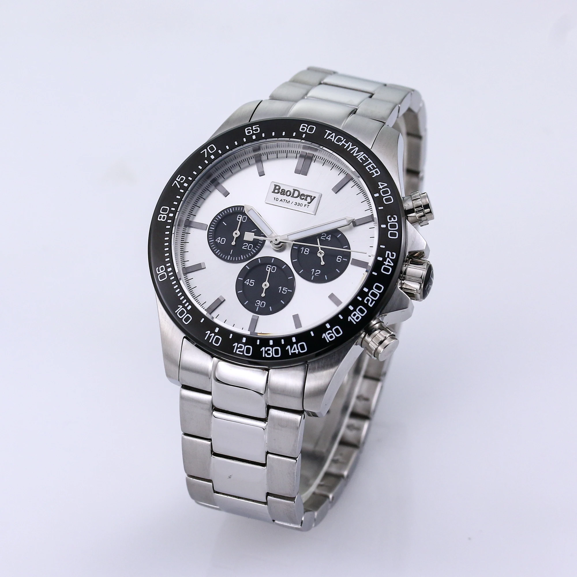 2024 BAODERY QUARTZ  Watches Sports Top Brand  Luxury Men's Watch Male Wristwatch New 42mm