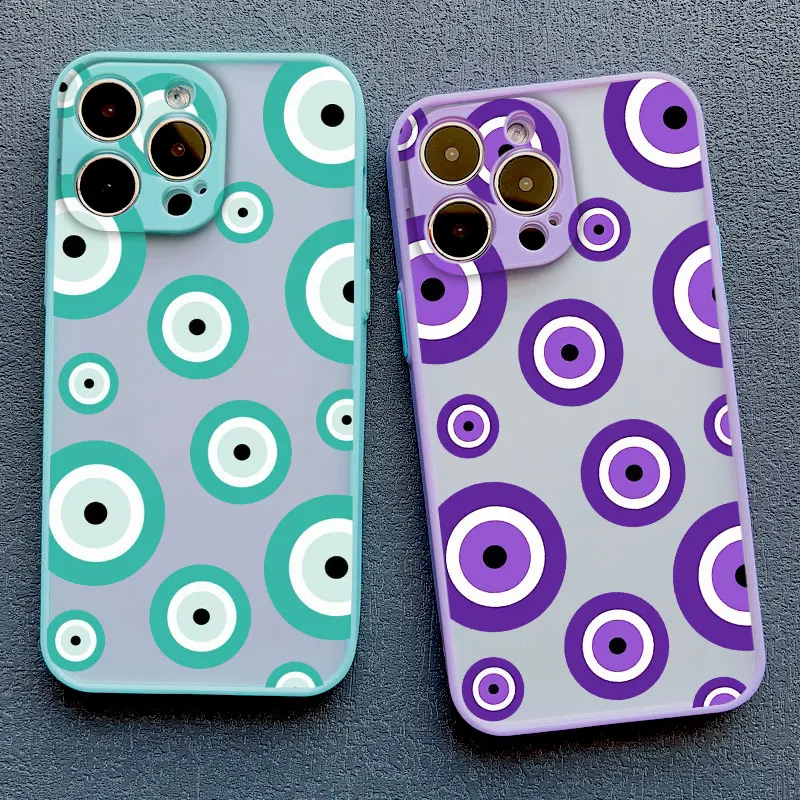 Modische Gruselige Rote Augen Handyhülle für iPhone 17 14 15 16 Pro Max Plus 11 12 13 Mini Pro Max X XR XS Stoßfeste Rückseiten-Cover – Detail 15