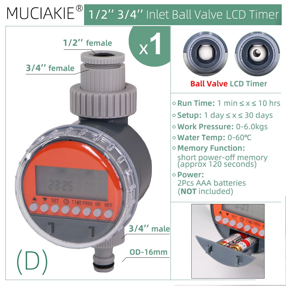 D-Ball Valve Timert