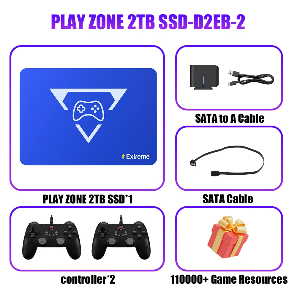 Play Zone 2TB-D2EB-2