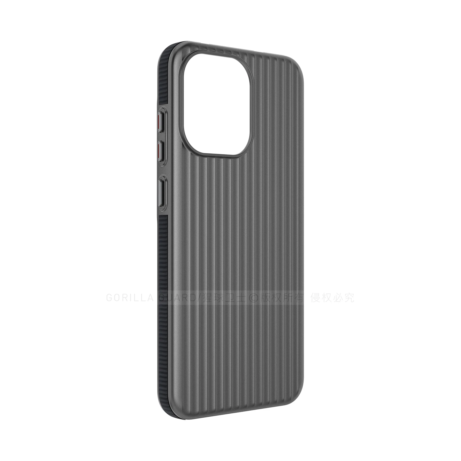 MagSafe Matte Transparent Magnetic Luggage Stripe Phone Case - Hard Shell Design