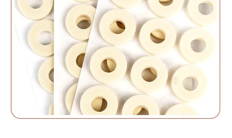 30pcs Sheet Callus Cushions Shoes Heel Pad Foam