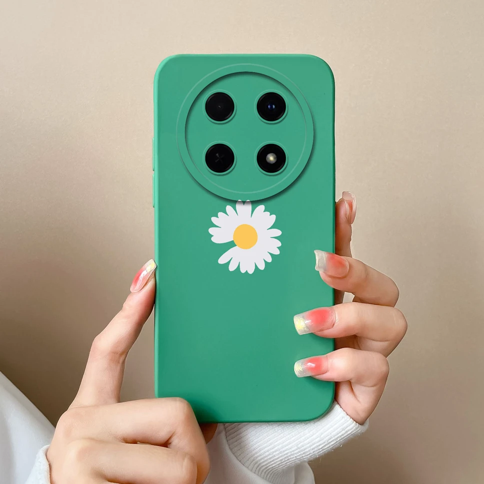 Cute Cartoon Dinosaur Smooth Liquid Silicone Phone Case Cover