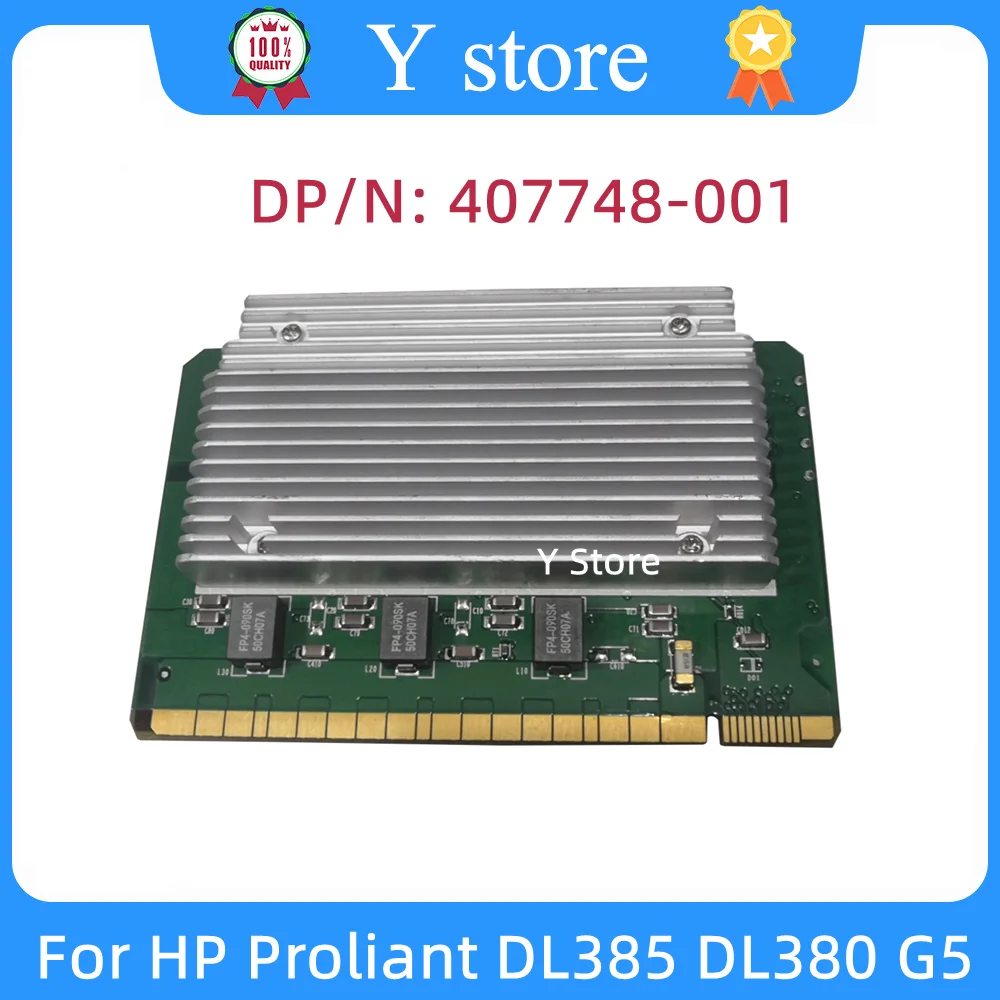 Y Store Originale 407748-001 Per Hp Proliant Dl385 Dl380 G5 Gen5 Dl380G5 Modulo Cpu Vrm 399854-001 Modulo Regolatore Di Tensione (Vrm)