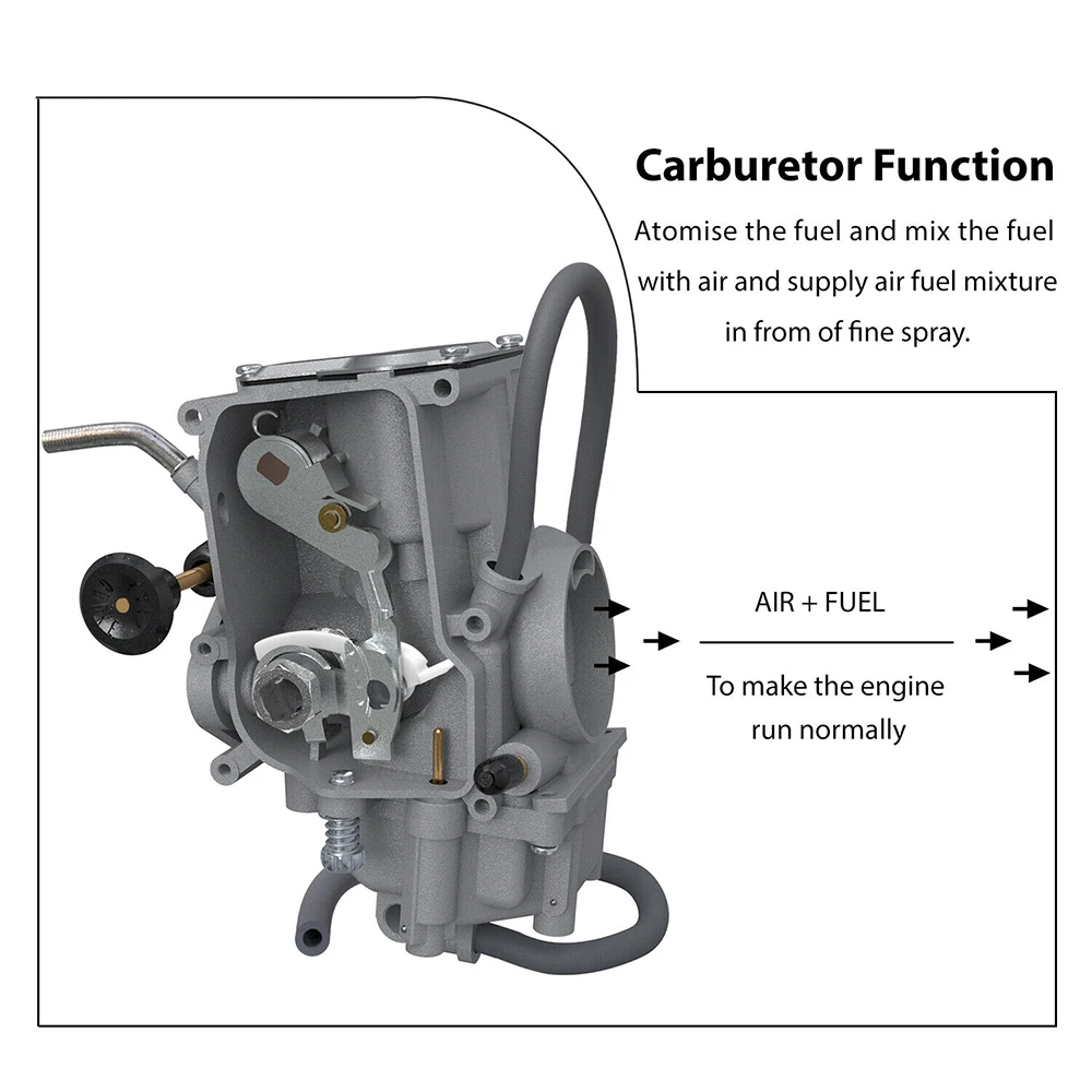 Carburetor Intake Compatible With Yamaha Warrior 350 YFM